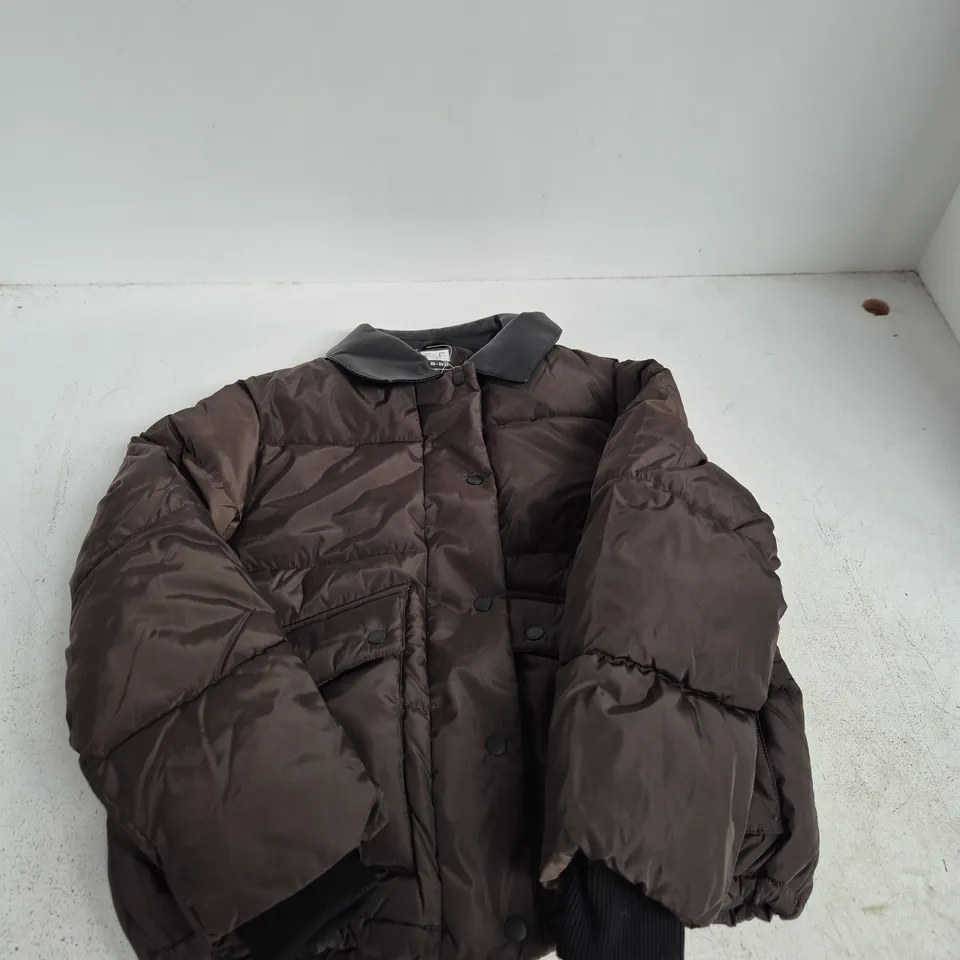 BROWN PUFFER JACKET