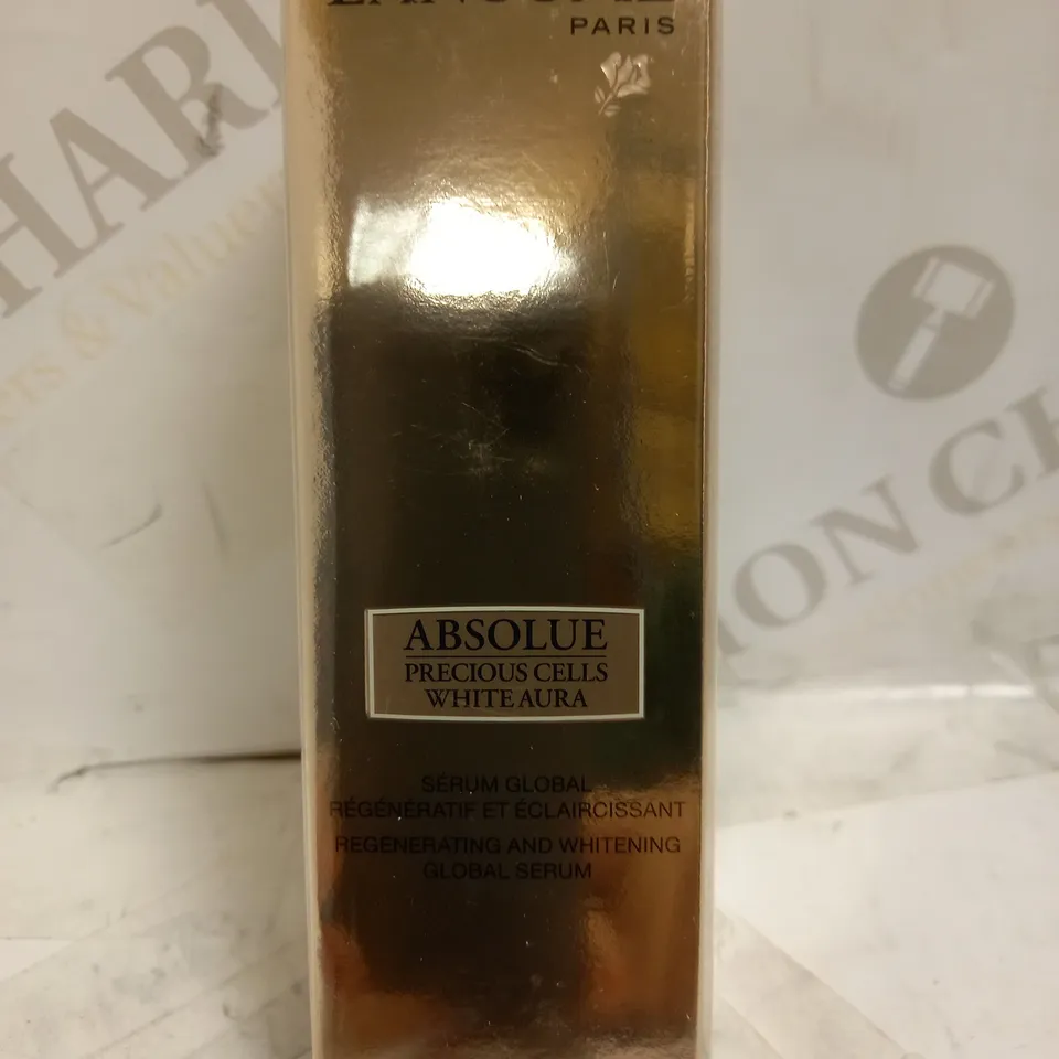 SEALED LANCOME ABSOLUE PRECIOUS CELLS WHITE AURA GLOBAL SERUM 30ML