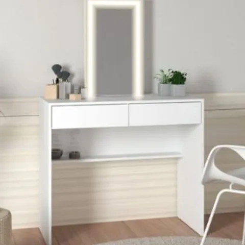 BRAND NEW BOXED TAYLOR DRESSING TABLE WITH LED MIRROR
