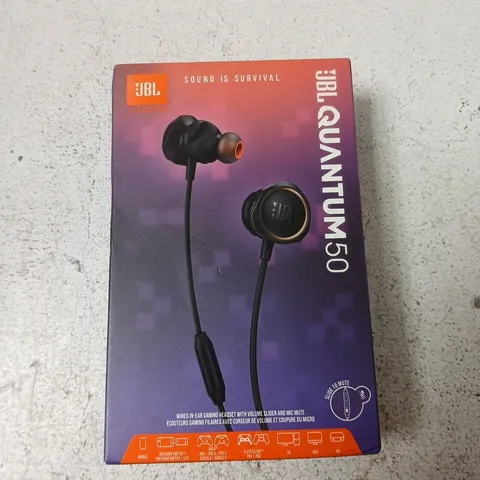 JBL QUANTUM50 IN-EAR WIRED HEADPHONES 