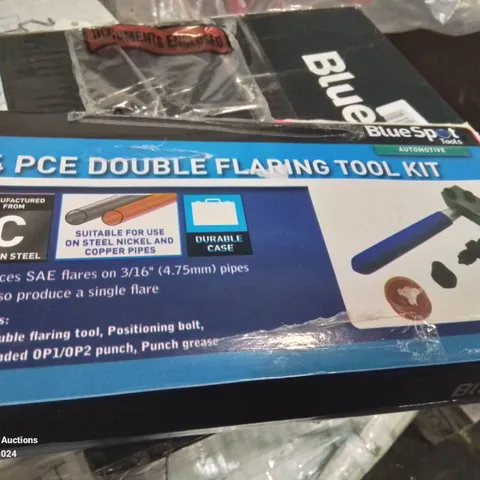 BOXED BLUESPOT TOOLS 4 PCE DOUBLE FLARING TOOL KIT