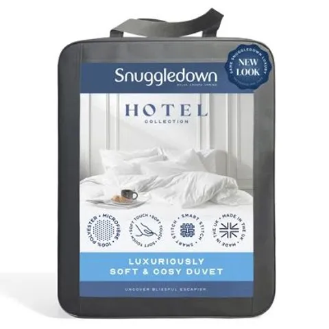 BOXED SNUGGLEDOWN LUXURIOUSLY HOTEL SUIT & COSY 10.5 TOG ALL YEAR ROUND DUVET