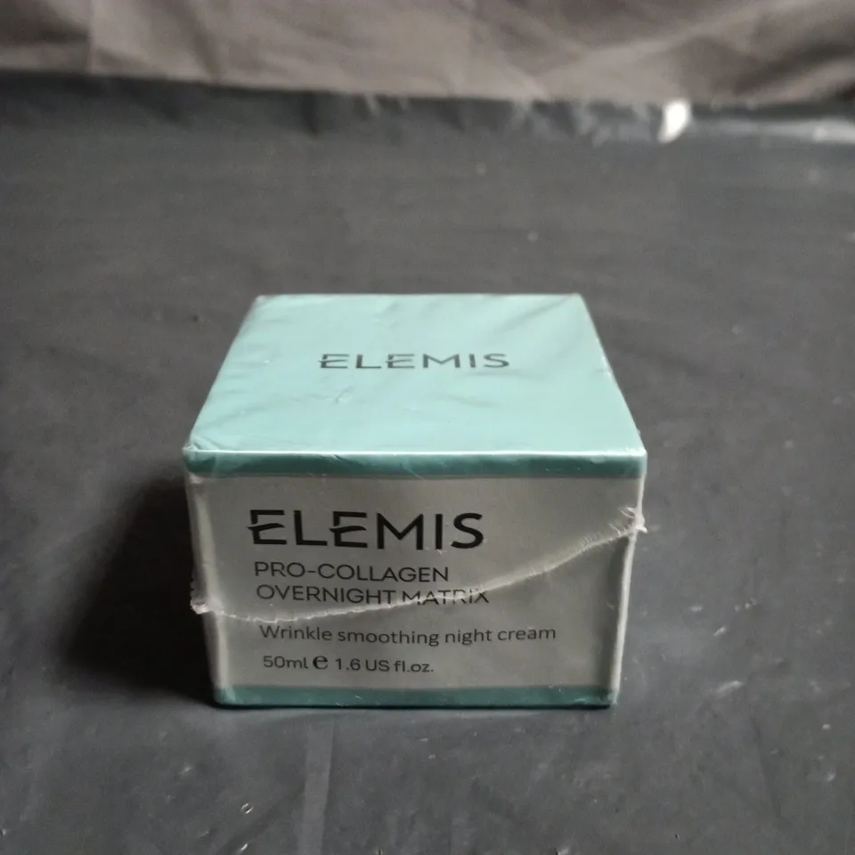 ELEMIS PRO-COLLAGEN OVERNIGHT MATRIX WRINKLE SMOOTHING NIGHT CREAM 50ML – BOXED