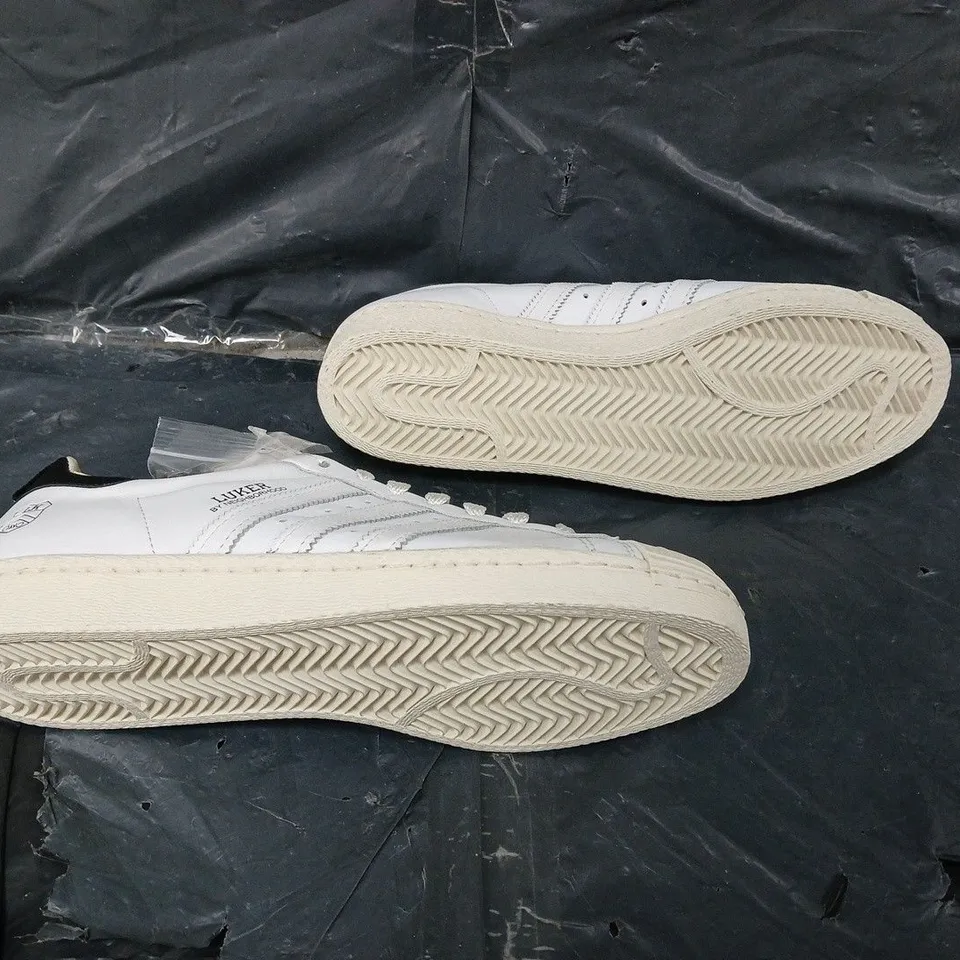 UNBOXED PAIR OF ADIDAS LUKER BY THE NEIGHBOURHOOD WHITE UK 9