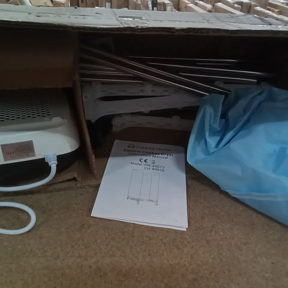 BOXED CONCISE HOME ELECTRIC CLOTHES DRYER 