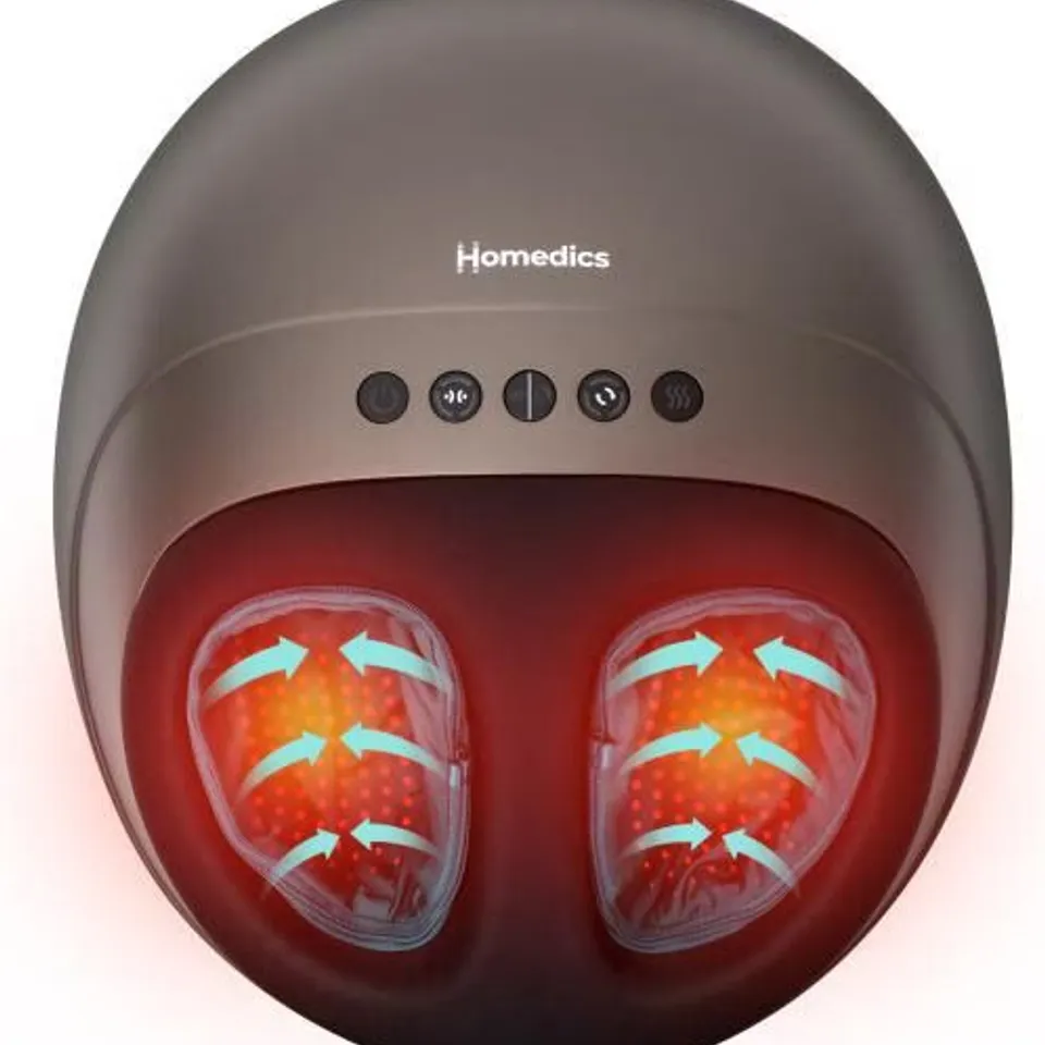 BOXED HOMEDICS AIR PRO SHIATSU FOOT MASSAGER 