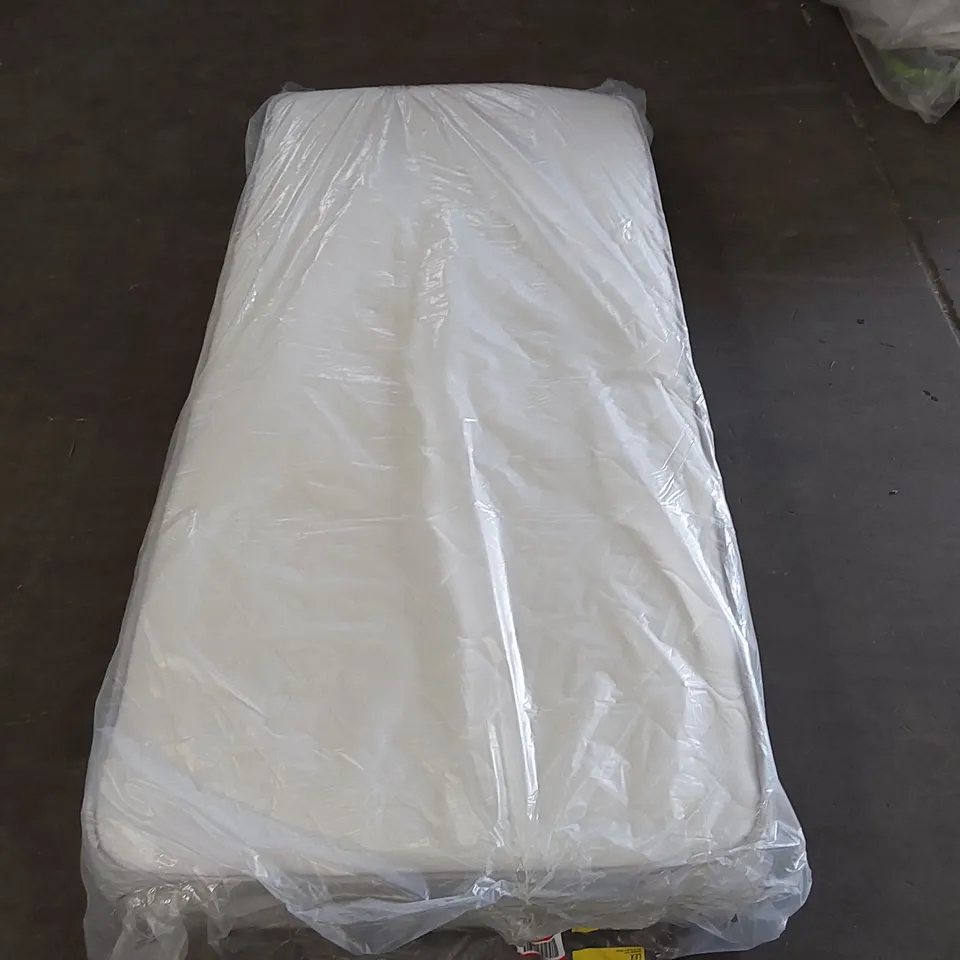 QUALITY BAGGED BREVYN VICTORIA WHITE CASTLE HYBRID SPRING AND MEMORY FIBRE 3' MATTRESS 