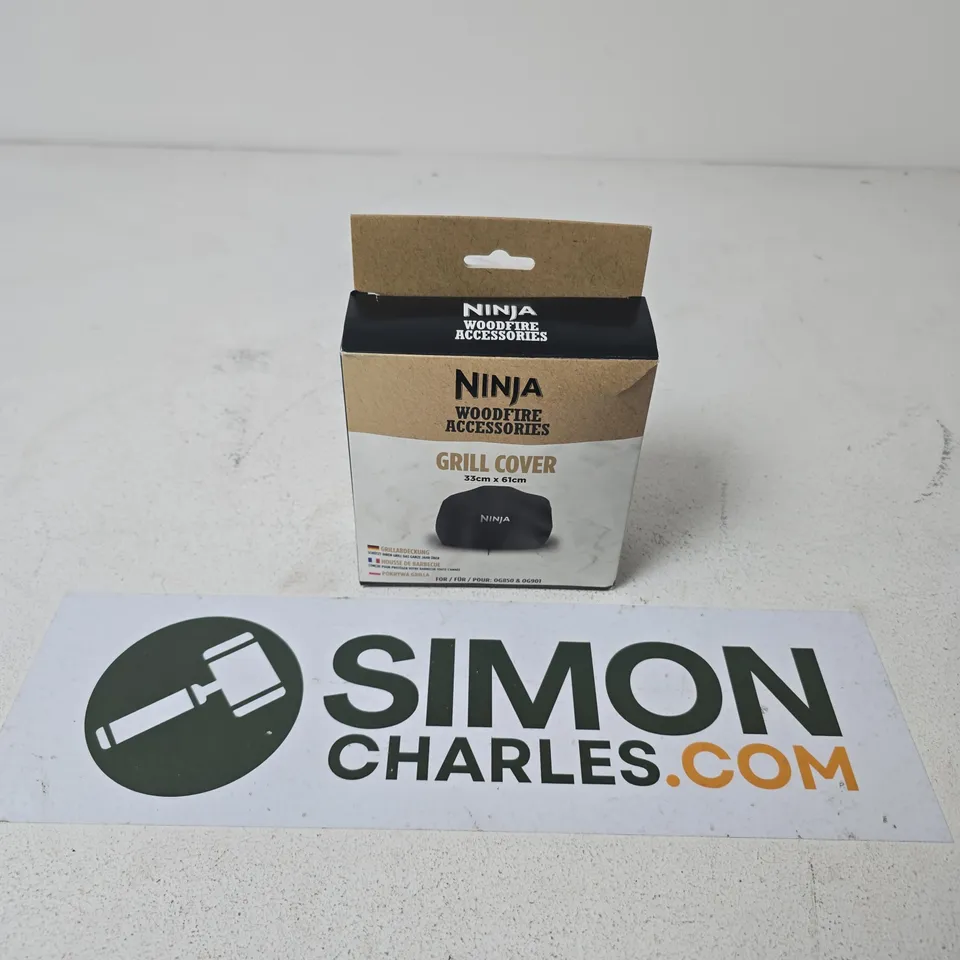 BOXED NINJA GRILL COVER IN BLACK (33X61CM)