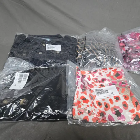 LARGE BOX OF ASSORTED CLOTHING ITEMS IN VARIOUS SIZES, COLOURS AND STYLES - COLLECTION ONLY 