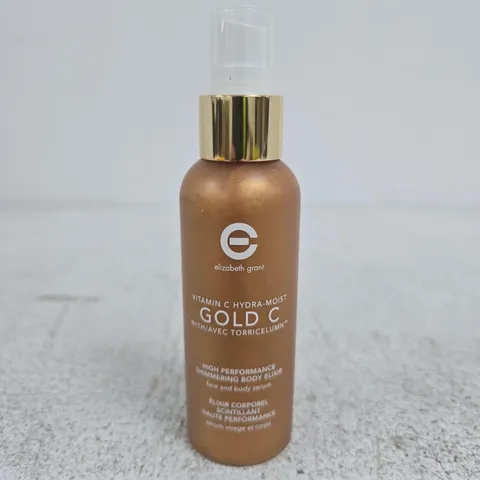 ELIZABETH GRANT GOLD C VITAMIN C HYDRA-MOIST SERUM β FACE & BODY (GOLD BOTTLE WITH PUMP)