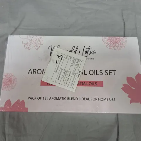 Aroma Essential Oils Set - Pack of 18 x 10ml bottles (Home Use) 