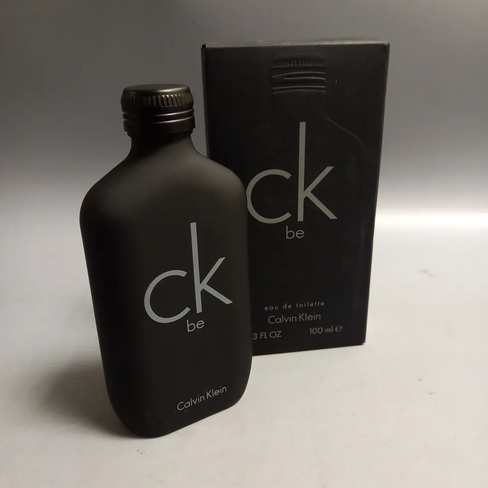 BOXED CALVIN KLEIN CK BE EAU DE TOILETTE 100ML
