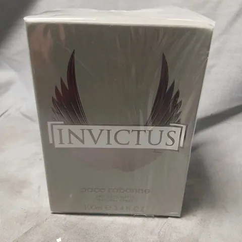 BOXED AND SEALED PACO RABANNE INVICTUS EAU DE TOILETTE 100ML