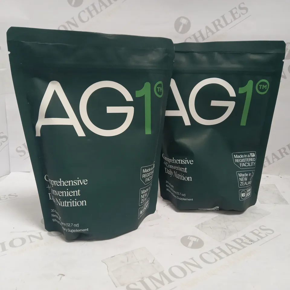 ATHLETIC GREENS AG1 COMPREHENSIVE + CONVENIENT DAILY NUTRITION 720G/60 DAY SUPPLY