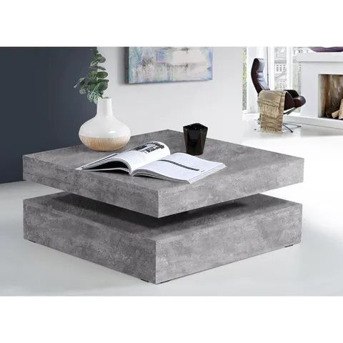 BOXED DOWNER BLACK COFFEE TABLE (1 BOX)