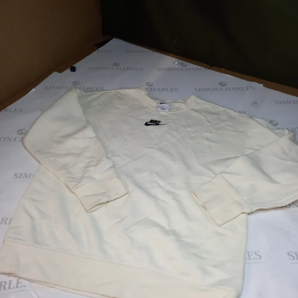 LARGE YELLOW NIKE JUMPER 