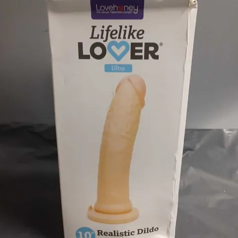 LOVEHONEY LIFELIKE 10" REALISTIC DILDO EXTRA GIRTHY