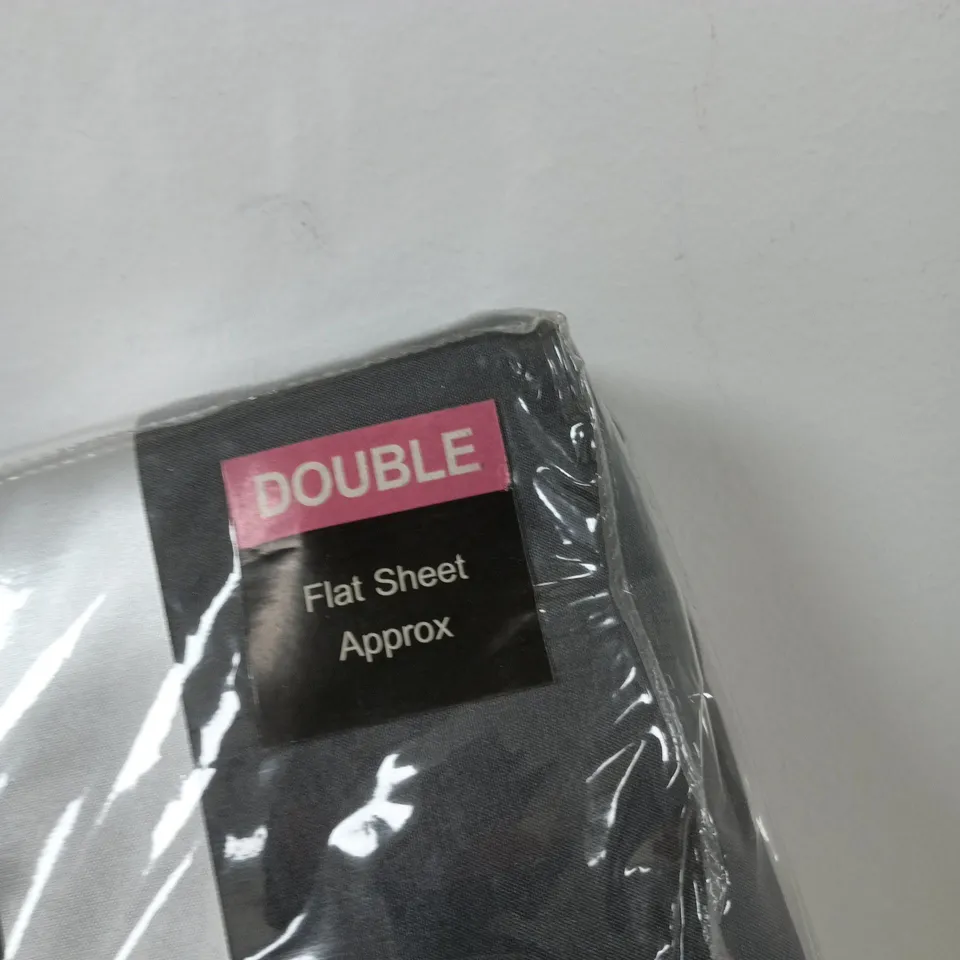 COTTON KING PREMIUM BEDDING COLLECTION FLAT SHEET (200TC) – PACKAGED