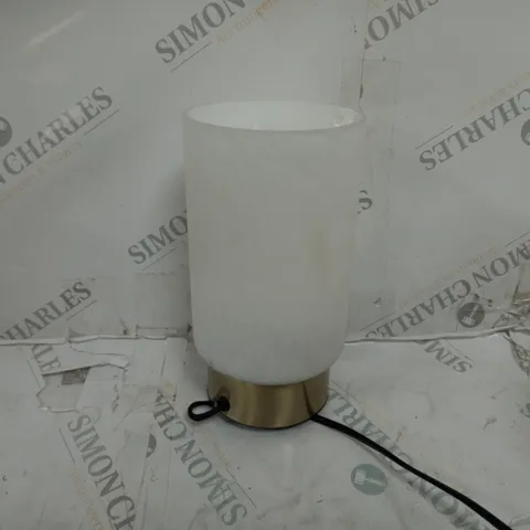 MARBLE GLASS EFFECT TOUCH LAMP