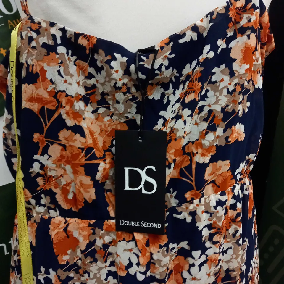 DOUBLE SECOND FLORAL DRESS - SIZE 18