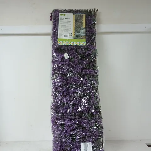 VIVID VIOLET TRELLIS 180 X 90CM UNBOXED