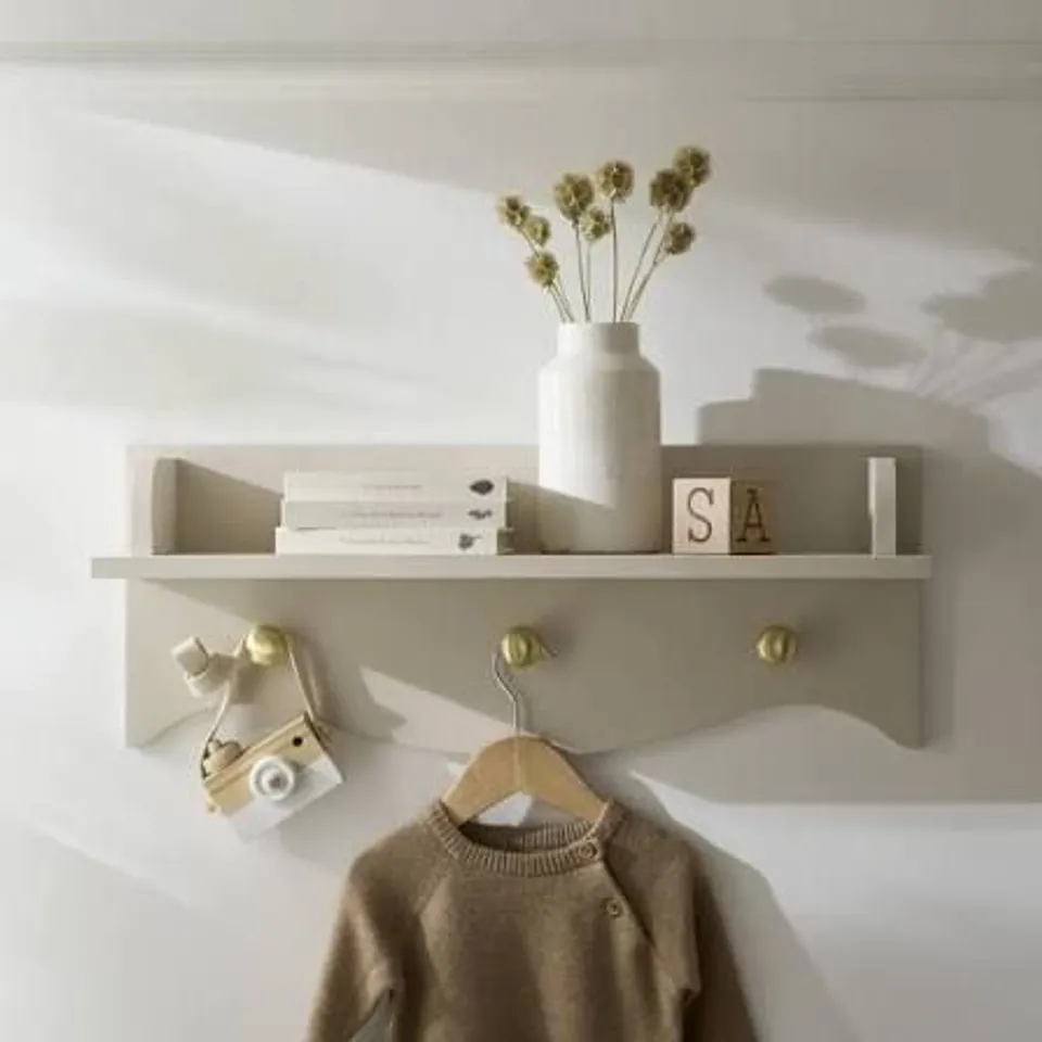 BOXED CUDDLE CO. CLARA SHELF - CASHMERE/ASH (1 BOX)