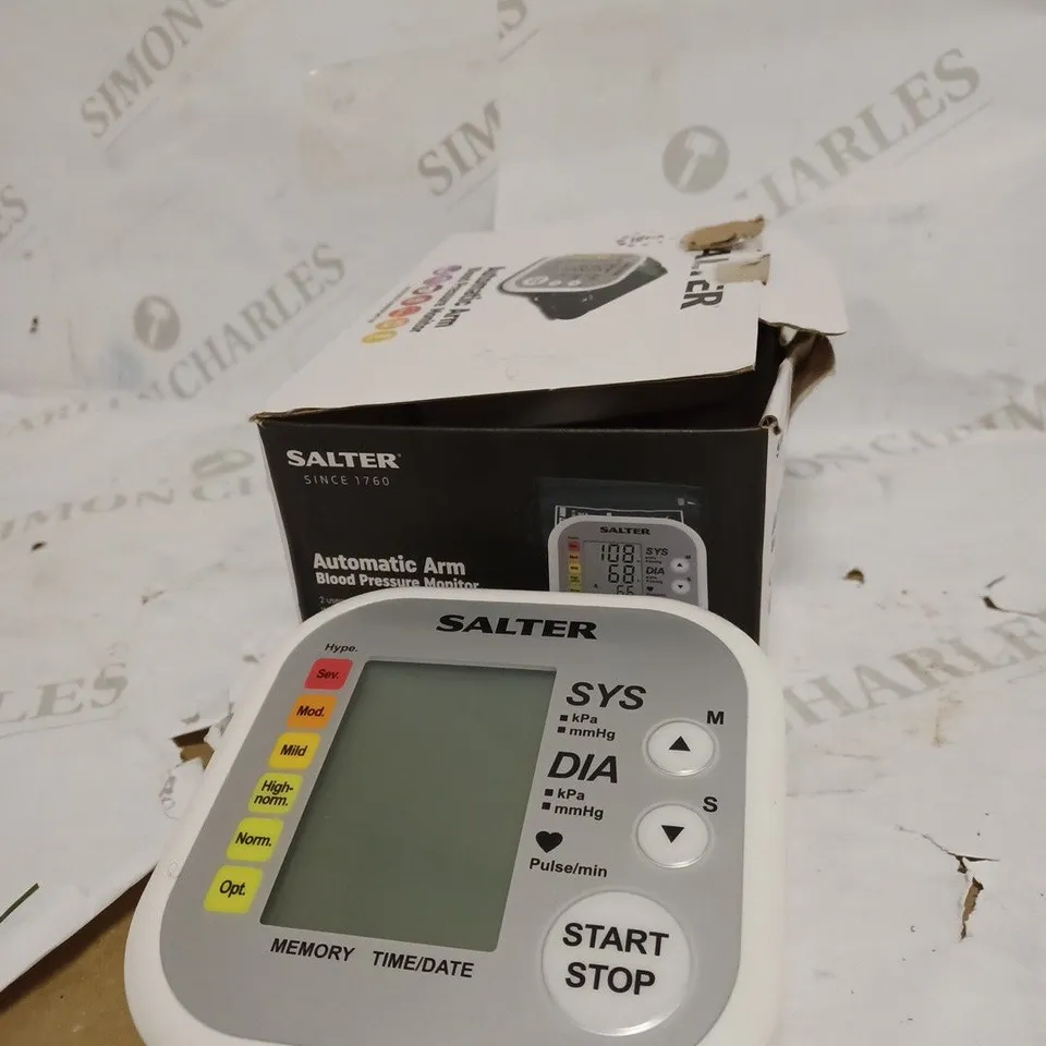SLATER AUTOMATIC ARM BLOOD PRESSURE MONITOR