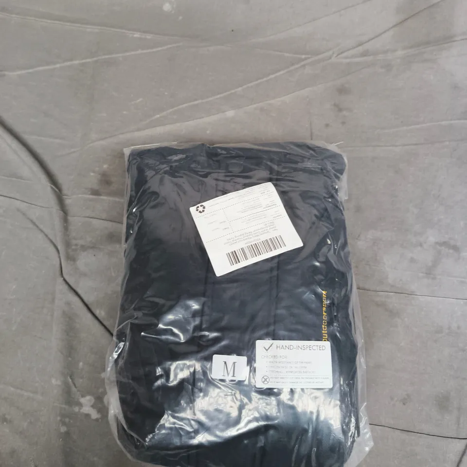 TANSOER MEN'S WATERPROOF PARKA JACKET – BLACK, UK M