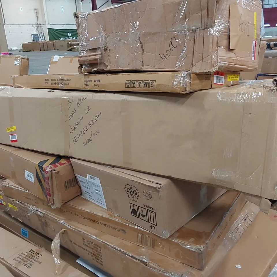 PALLET TO CONTAIN ASSORTED BOXED FURNITURE AND FURNITURE PARTS