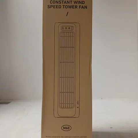 CONSTANT WIND SPEED TOWER FAN – MODEL M60