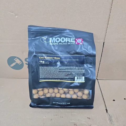 CC MOORE LIVE SYSTEM 15MM 1KG FISHING BAITS