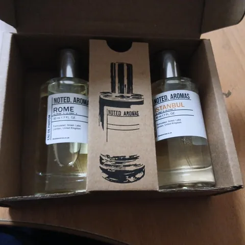 NOTED AROMAS TWO FRAGRANCE GIFT SET