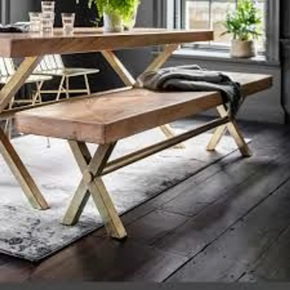 BOXED ATKIN & THYME REEVES BENCH - LARGE