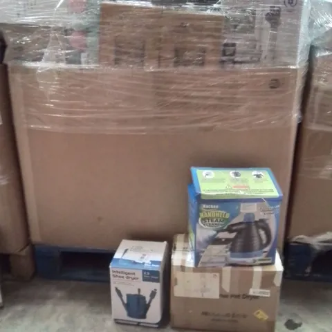 PALLET CONTAINING A LARGE QUANTITY OF ELECTRICAL PRODUCTS TO INCLUDE;SHOE DRYER,STEAM CLEANER,PET DRYER