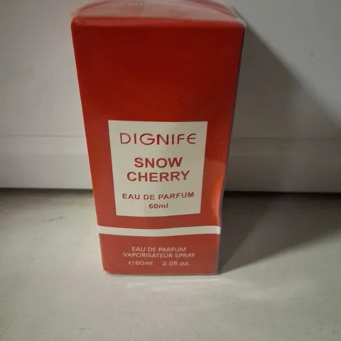 BOXED AND SEALED DIGNIFE SNOW CHERRY EAU DE PARFUM 60ML