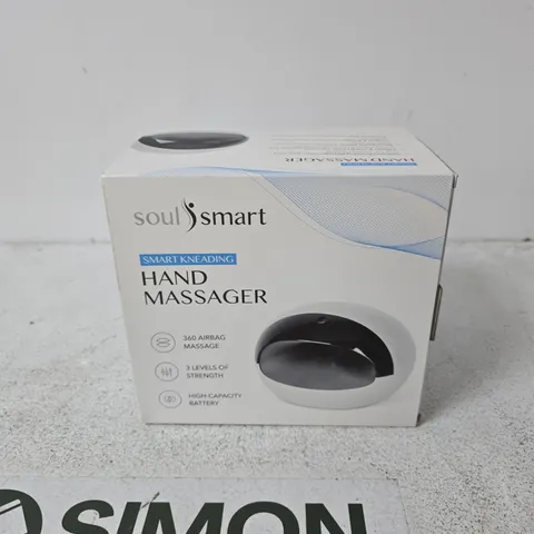 SOULSMART HAND MASSAGER – SMART KNEADING (BOXED)