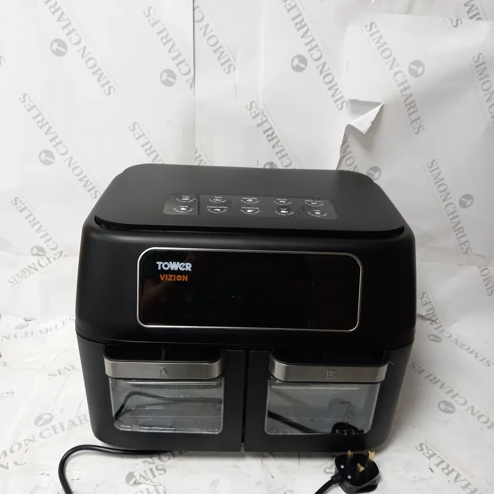 BOXED TOWER VORTX VIZION EXPRESS DUAL 11L AIR FRYER