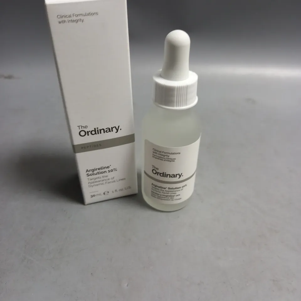 BOXED THE ORDINARY ARGIRELINE SOLUTION 10% 30ML