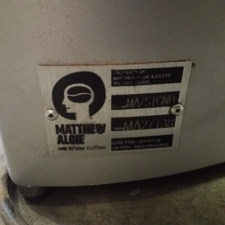 MAZZER LUIGI COMMERCIAL COFFEE GRINDER