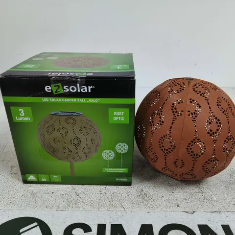 EZ SOLAR LED SOLAR GARDEN BALL