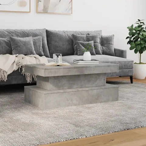 BOXED METRO LANE COFFEE TABLE WITH LED LIGHTS 90 X 50 X 40cm (1 BOX)