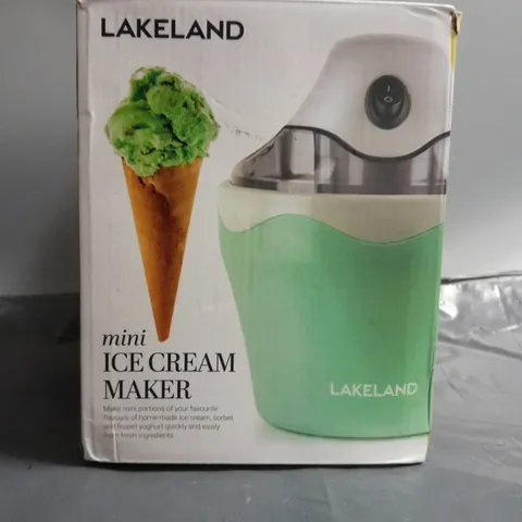 BOXED LAKELAND MINI ICE CREAM MAKER 