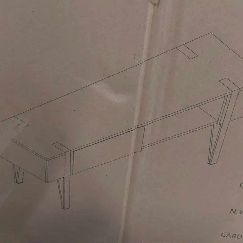 BOXED TV UNIT UP TO 65"