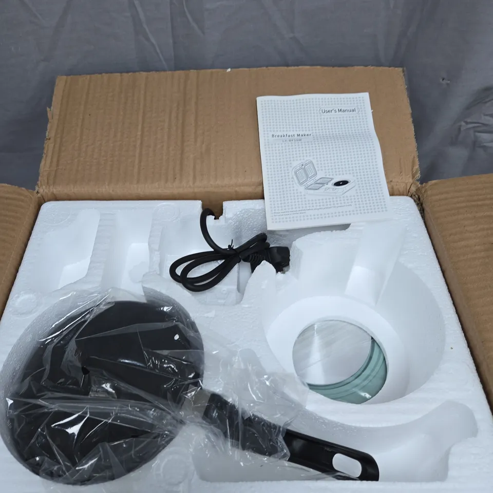 SANDWICH MAKER – TURQUOISE RETRO-STYLE BREAKFAST APPLIANCE WITH DUAL CONTROL DIALS