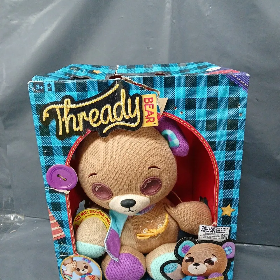 THREADY BEAR INTERACTIVE TOY  RRP £59.99