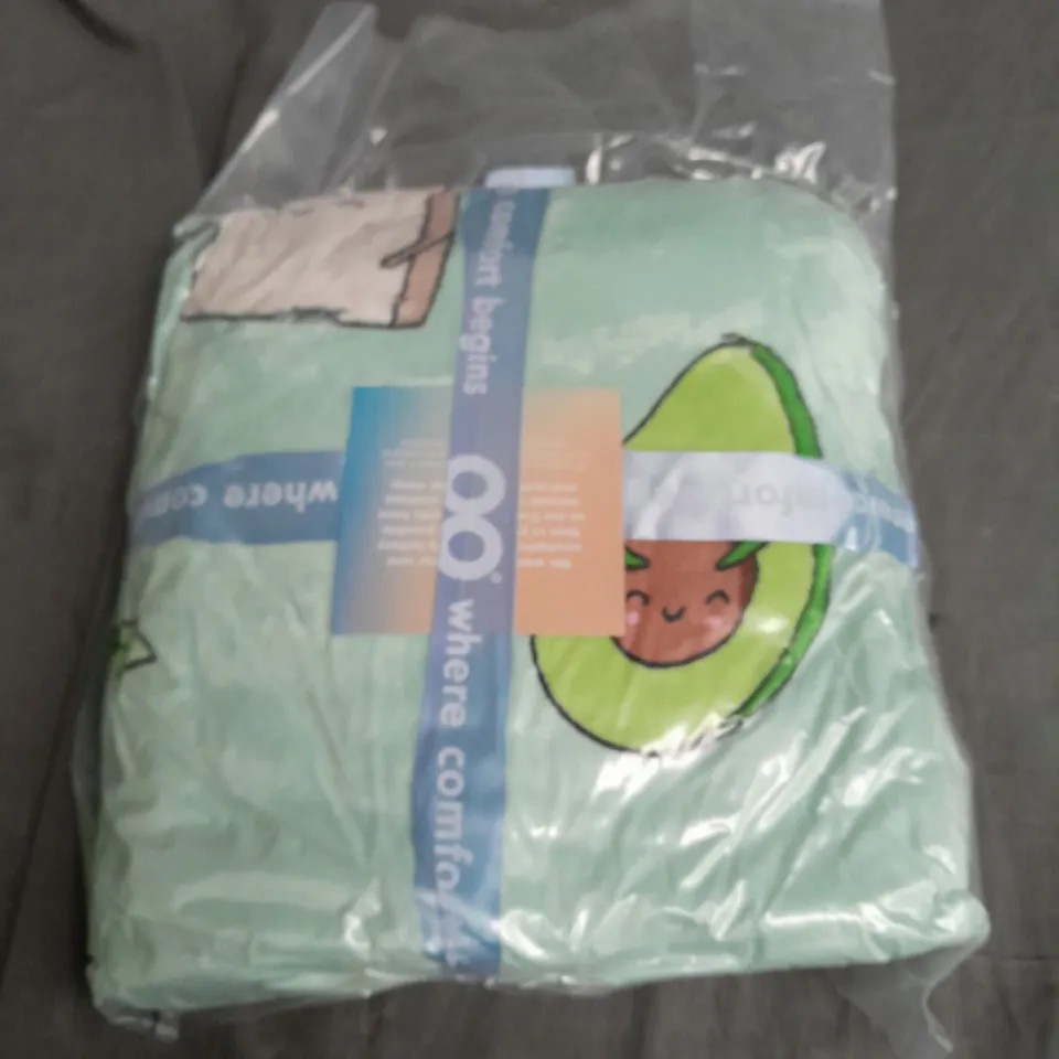 SEALED OODIE OVERSIZED HOODED BLANKET - AVOCADO  