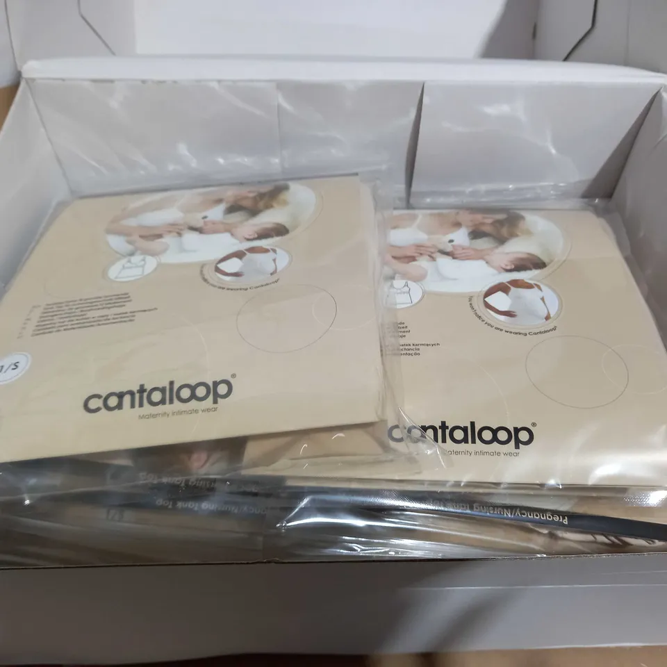 CANTALOOP PREGNANCY/NURSING TANKTOP SMALL TAN APPROX. 10pc