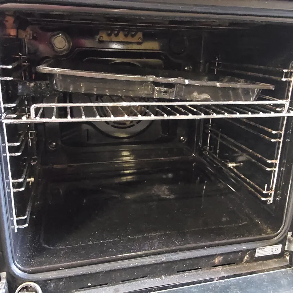 HAIER HOXE8CN4X 76 LTR BUILT-IN ELECTRIC SINGLE OVEN BLACK