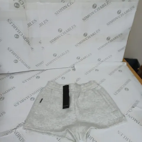 SEASONS SHORTS SIZE SMALL GREY/WHITE