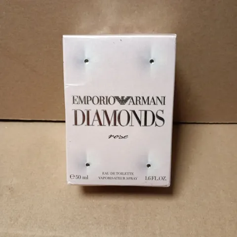 BOXED AND SEALED EMPORIO ARMANI DIAMONDS ROSE EAU DE TOILETTE 50ML